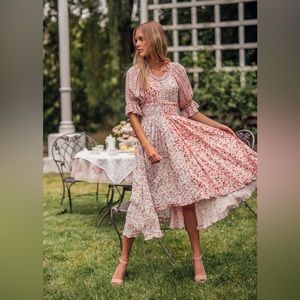 JessKae Tea Garden Dress Size S
